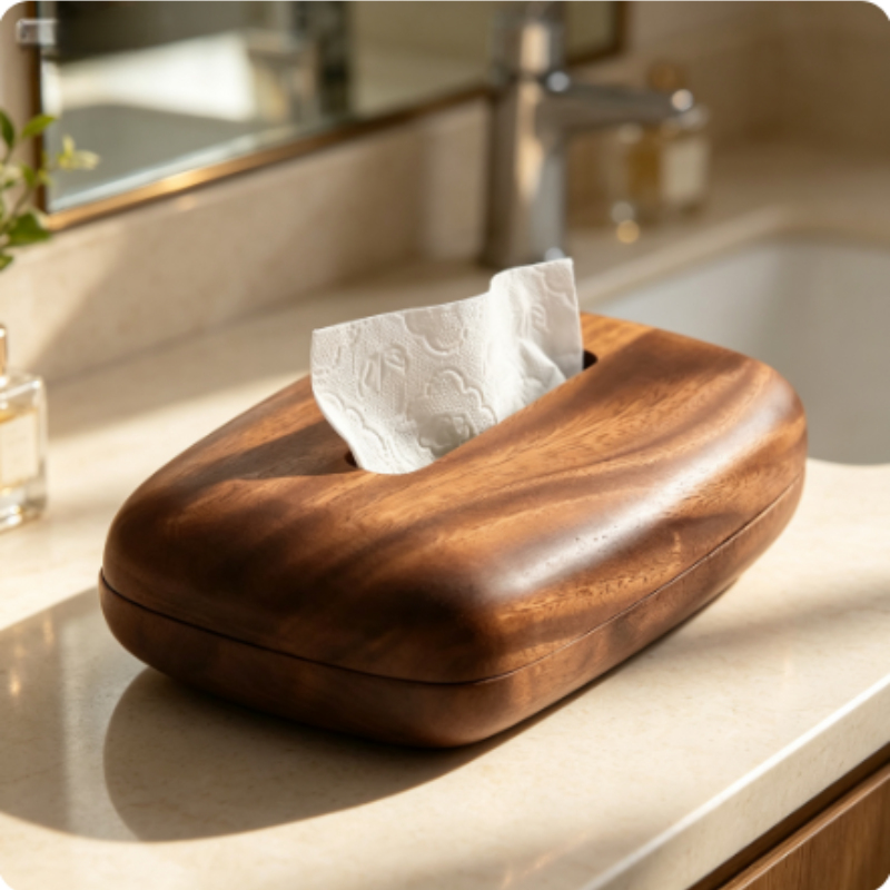 Walnut Wood Tissue Box Cover w - огляд і ціна Agar Tissue Culture