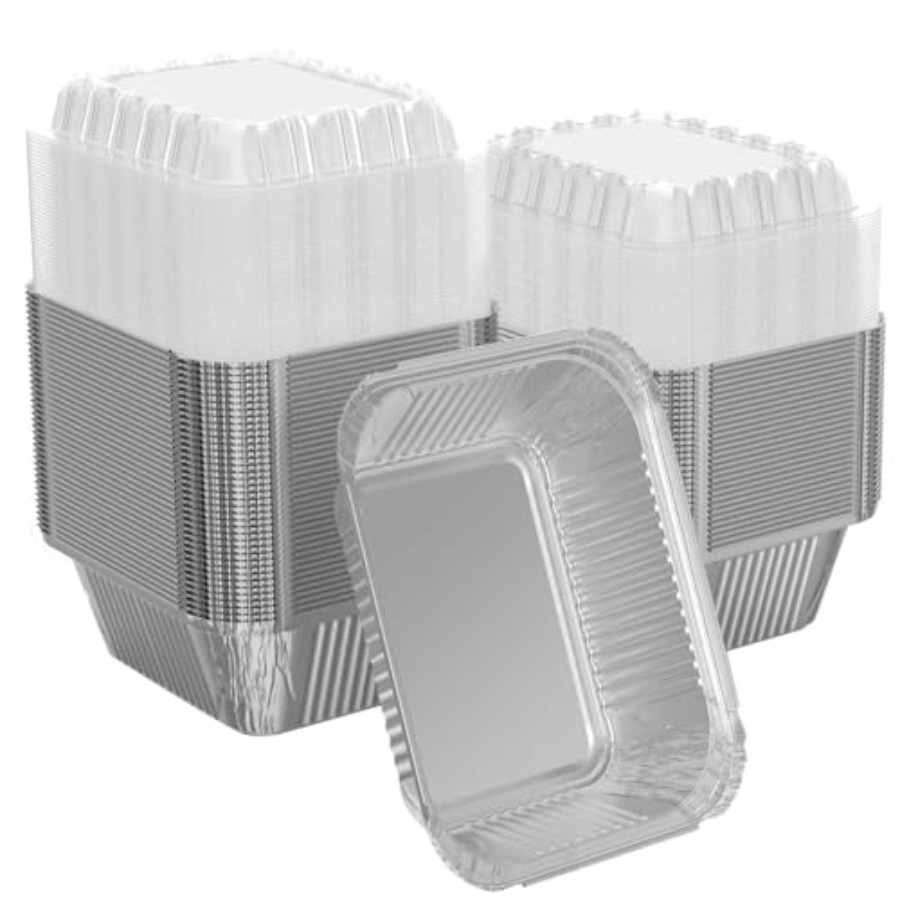 25 Pack Rectangular Disposable - огляд і ціна Plastic Dome Clear