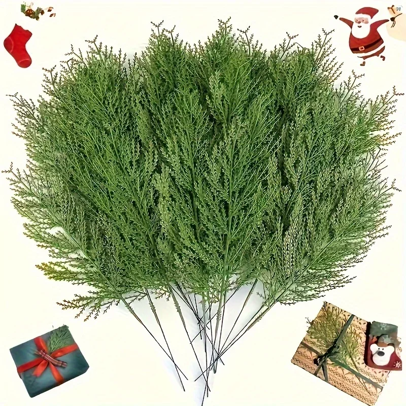 10pc Artificial Plants Pine Br - огляд і ціна Sphagnum Moss Dry