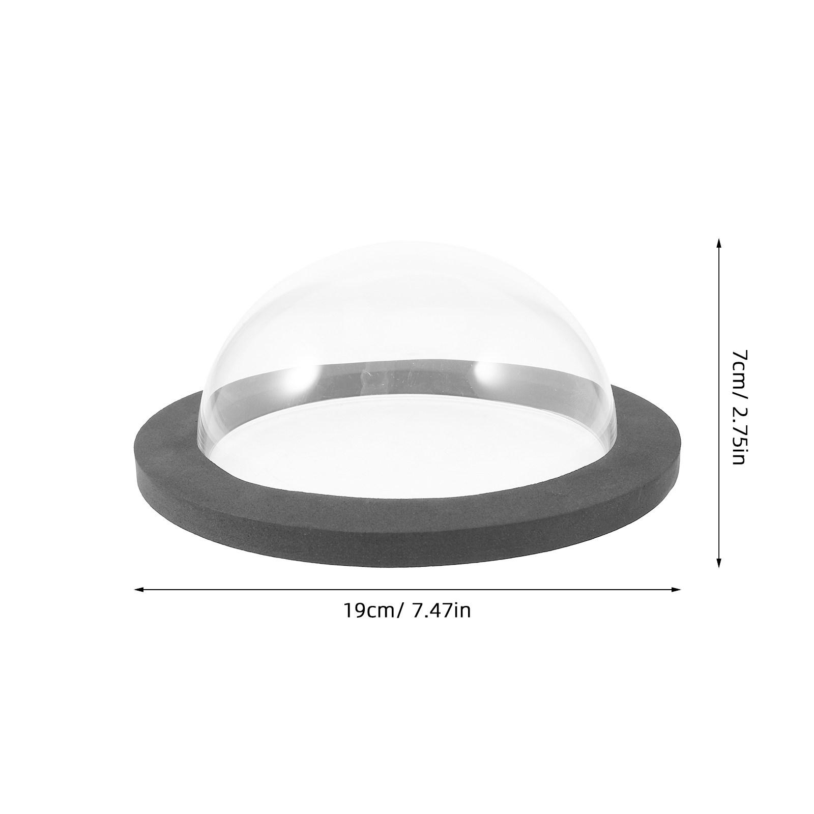 Outdoor Decor Fish Dome Pond A - огляд і ціна Plastic Dome Clear