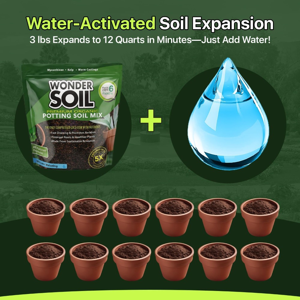 Organic Potting Soil Mix, 12 Q - огляд і ціна Coco Perlite Mix