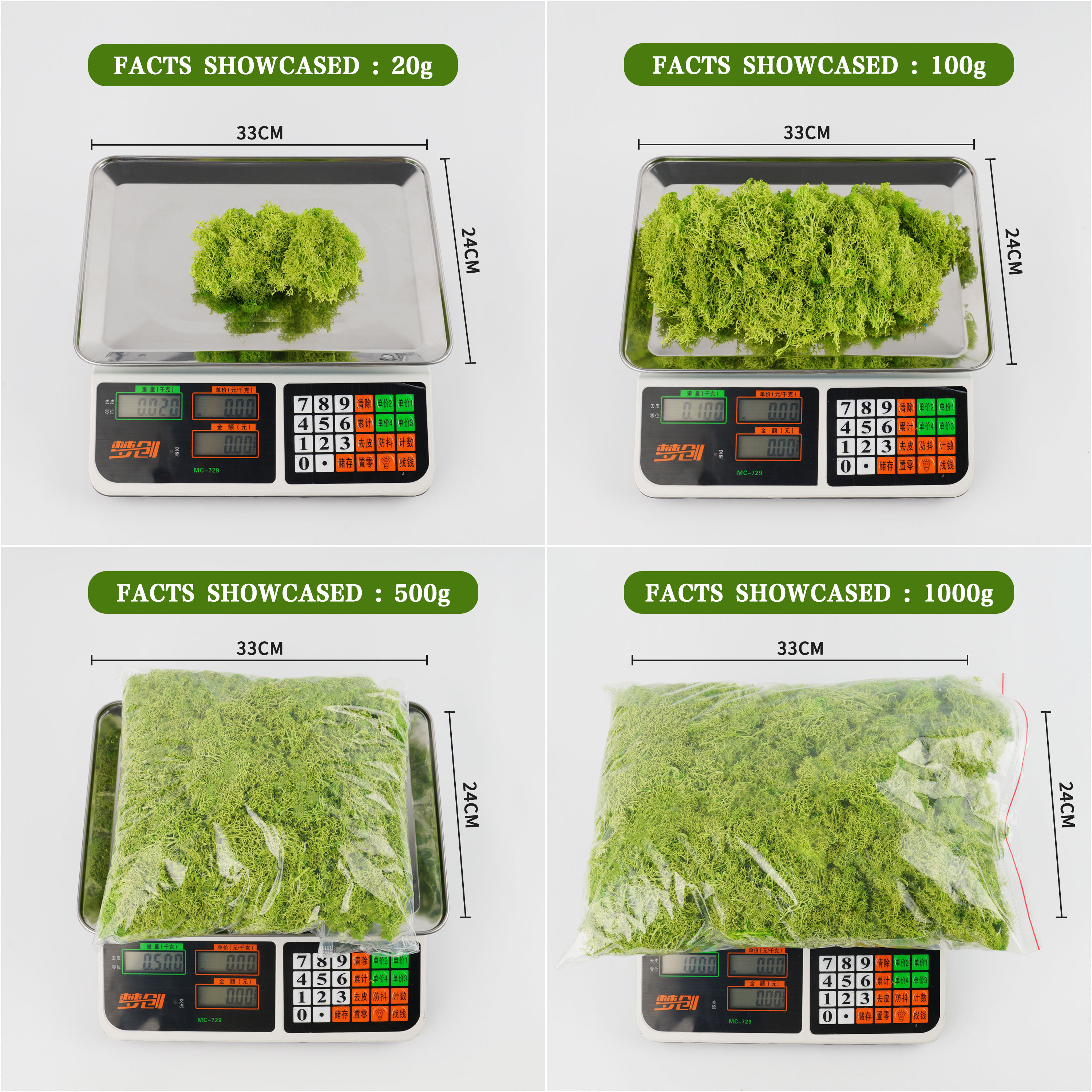 20/80g Eternal Life Moss Grass - огляд і ціна Sphagnum Moss Dry