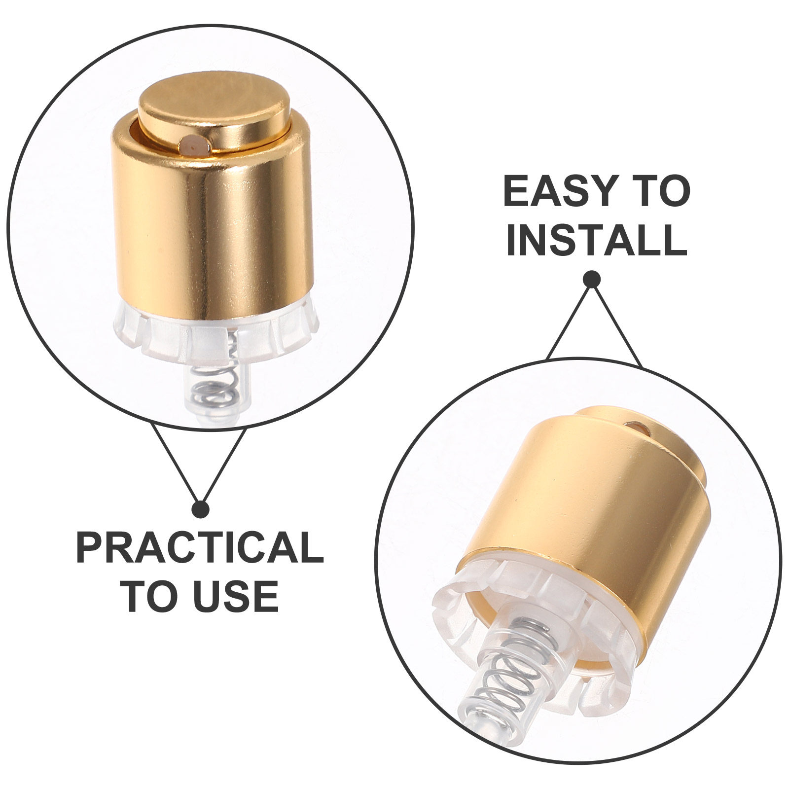 15Pcs Luxury Gold Perfume Spra - огляд і ціна Misting Bottle Fine