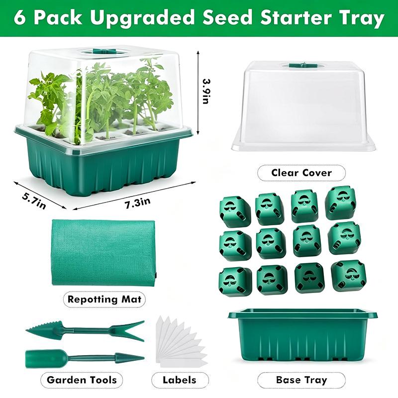 Seed Starter Tray With Humidit - огляд і ціна Humidity Dome Kit