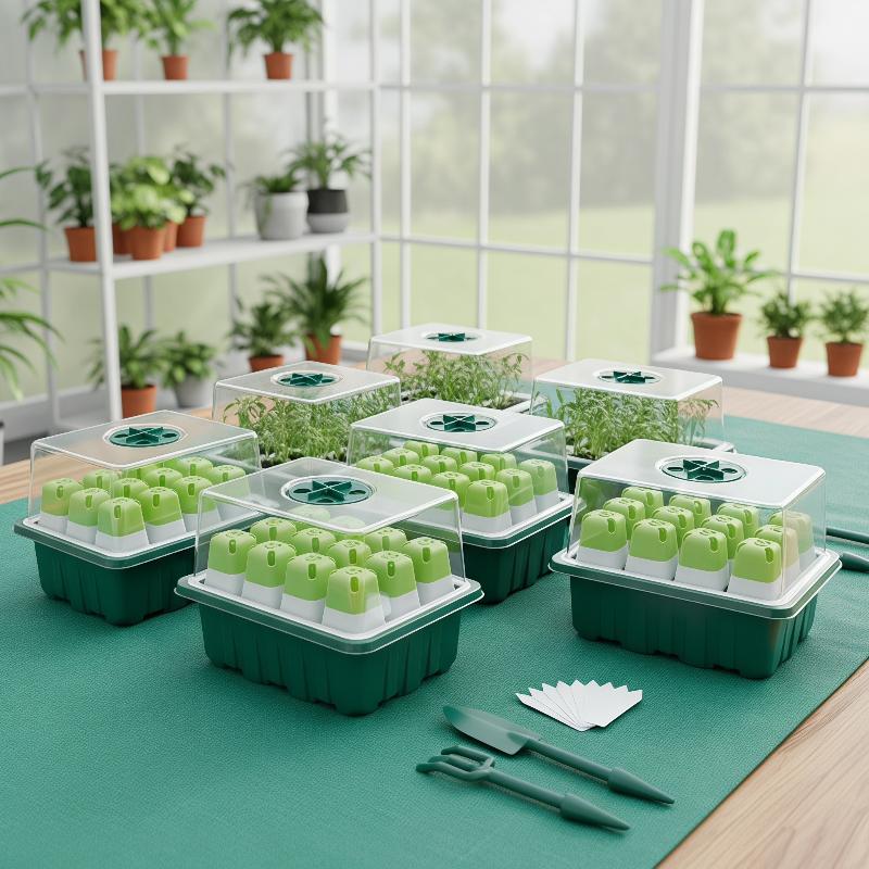 Seed Starter Tray With Humidit - огляд і ціна Humidity Dome Kit