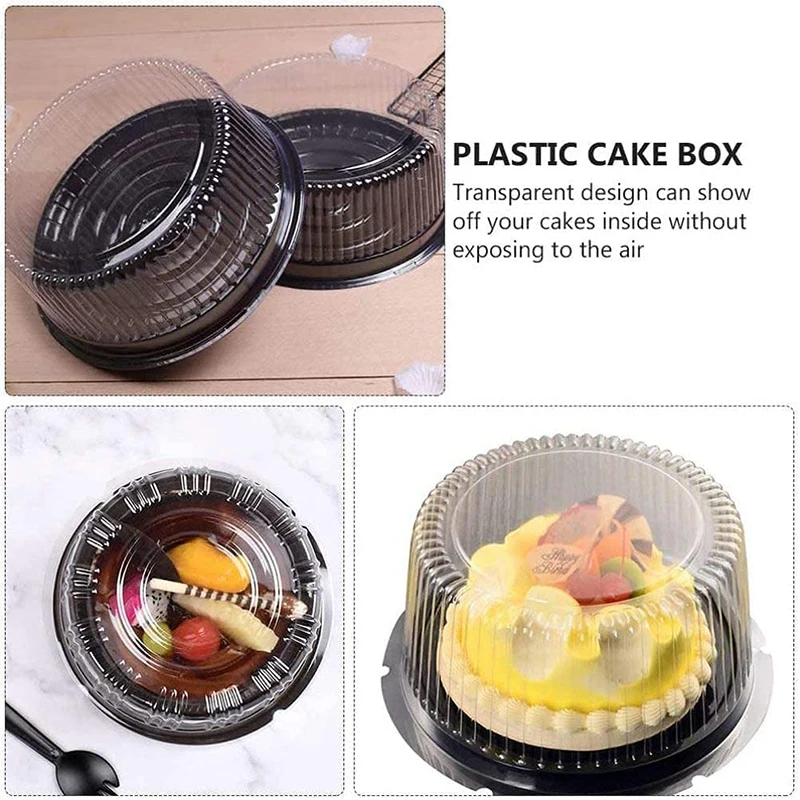 100Pcs/lot 3/4/5/6 Inch Transp - огляд і ціна Plastic Dome Clear