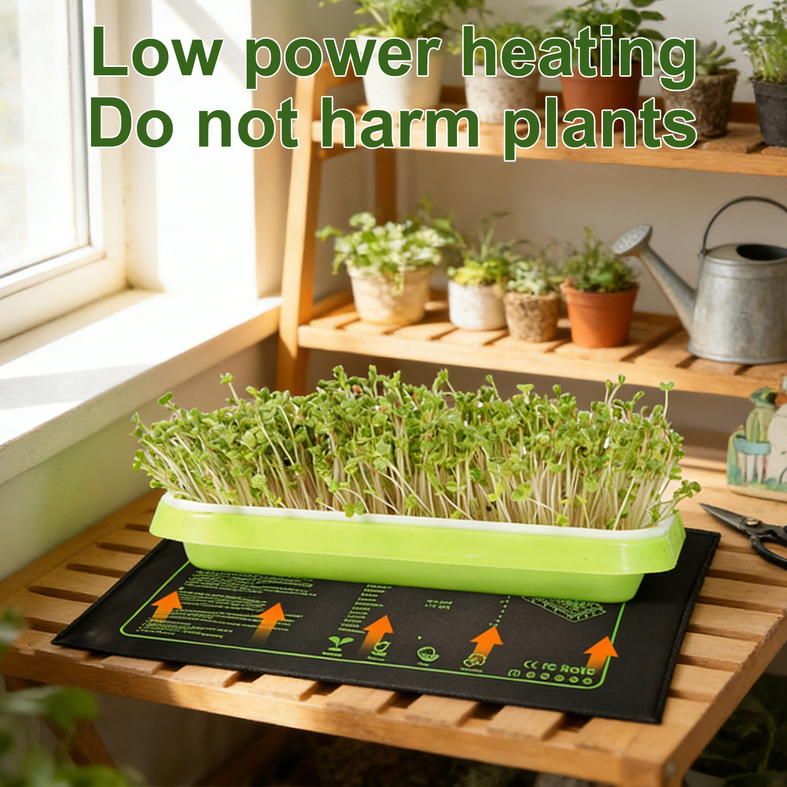20W Seedling Heating Mat Plant - огляд і ціна Heat Mat Seedling