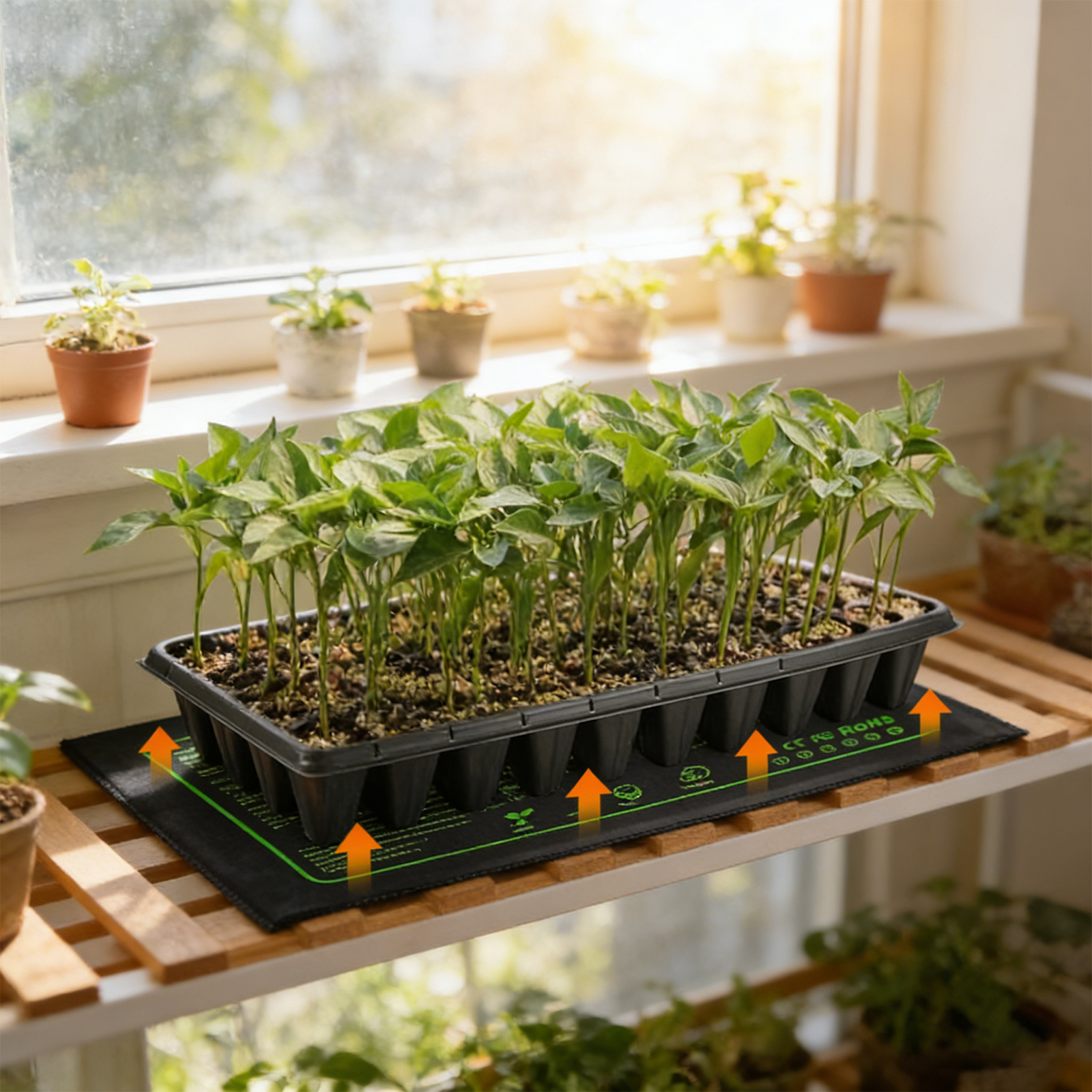 20W Seedling Heating Mat Plant - огляд і ціна Heat Mat Seedling