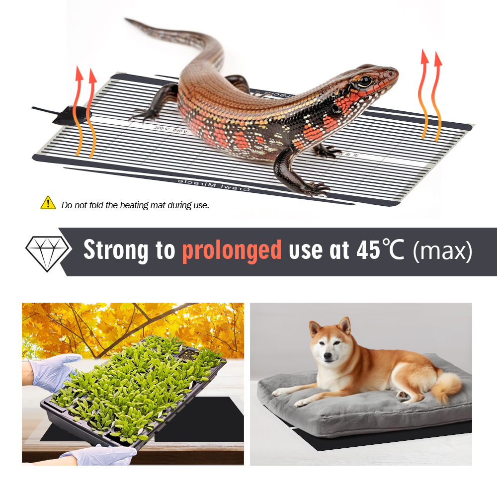 EU/AU/UK/US Graphene Material  - огляд і ціна Heat Mat Seedling