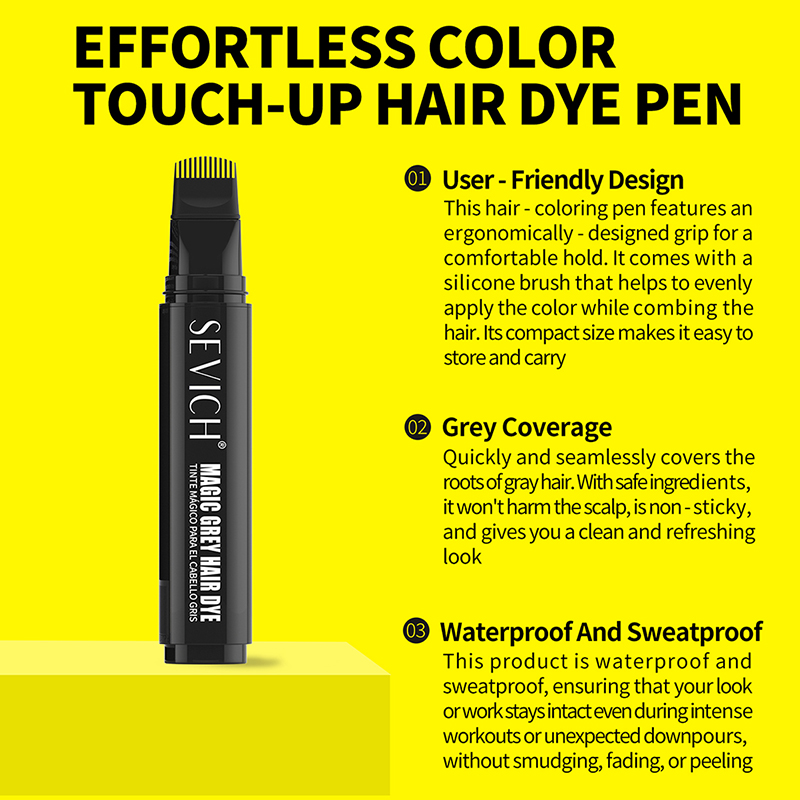 Temporary Hair Dye Pen Comb In - огляд і ціна Root Stimulator Liquid